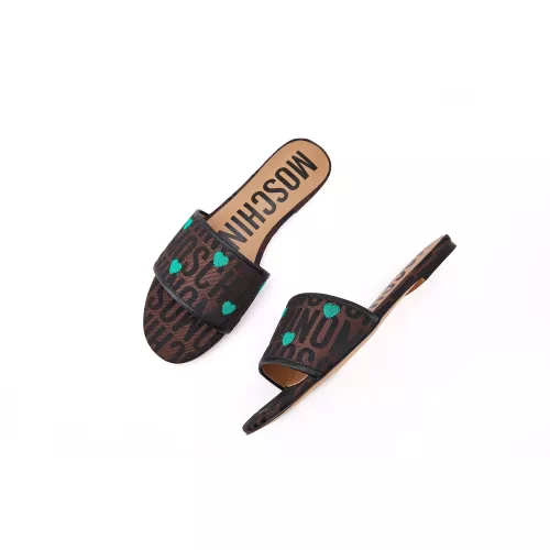 Moschino Slippers For Women #1319592 $82.00 USD, Wholesale Replica Moschino Slippers