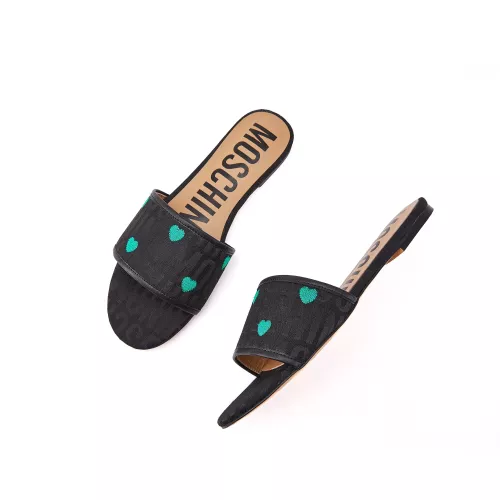 Moschino Slippers For Women #1319594 $82.00 USD, Wholesale Replica Moschino Slippers
