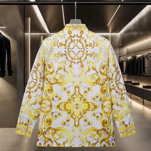 Replica Dolce & Gabbana D&G Shirts Long Sleeved For Unisex #1319615 $60.00 USD for Wholesale