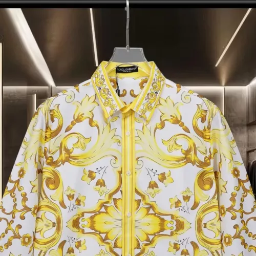 Replica Dolce & Gabbana D&G Shirts Long Sleeved For Unisex #1319615 $60.00 USD for Wholesale