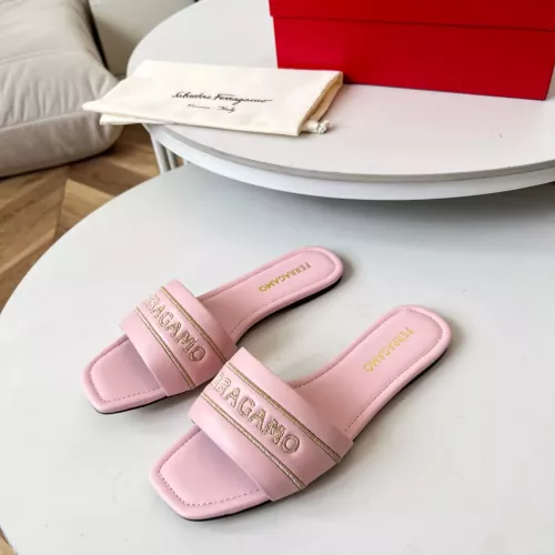 Salvatore Ferragamo Slippers For Women #1319616 $82.00 USD, Wholesale Replica Salvatore Ferragamo Slippers