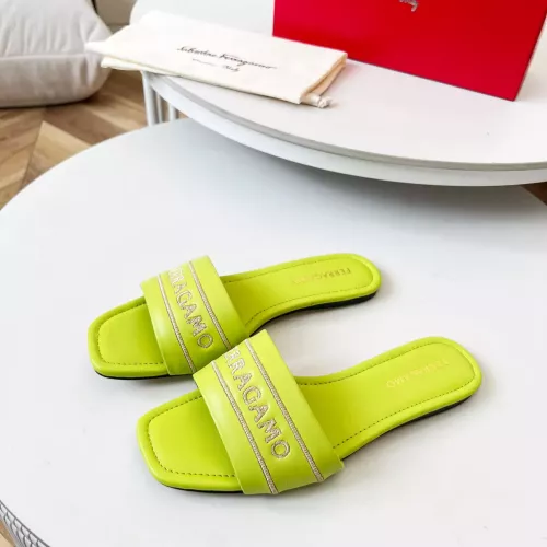Salvatore Ferragamo Slippers For Women #1319617 $82.00 USD, Wholesale Replica Salvatore Ferragamo Slippers