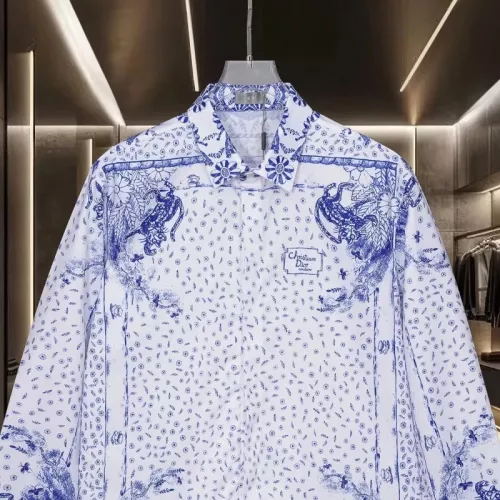 Replica Christian Dior Shirts Long Sleeved For Unisex #1319621 $60.00 USD for Wholesale
