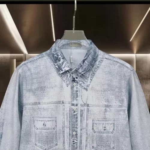 Replica Christian Dior Shirts Long Sleeved For Unisex #1319627 $60.00 USD for Wholesale