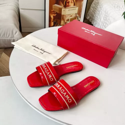 Salvatore Ferragamo Slippers For Women #1319629 $82.00 USD, Wholesale Replica Salvatore Ferragamo Slippers