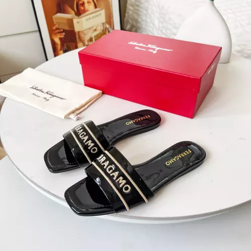Salvatore Ferragamo Slippers For Women #1319631 $82.00 USD, Wholesale Replica Salvatore Ferragamo Slippers