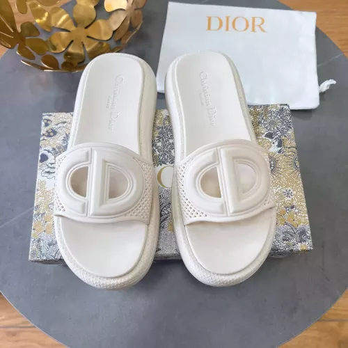 Replica Christian Dior Slippers For Women #1319647 $60.00 USD for Wholesale