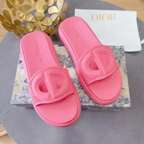 Replica Christian Dior Slippers For Women #1319651 $60.00 USD for Wholesale