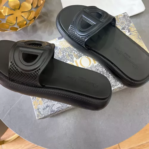 Replica Christian Dior Slippers For Women #1319652 $60.00 USD for Wholesale