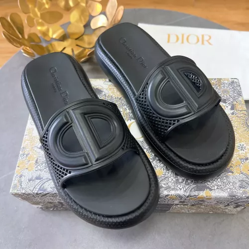 Replica Christian Dior Slippers For Women #1319652 $60.00 USD for Wholesale