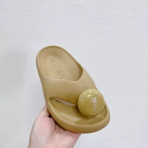 Replica LOEWE Slippers For Women #1319673 $80.00 USD for Wholesale