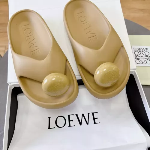 Replica LOEWE Slippers For Women #1319673 $80.00 USD for Wholesale