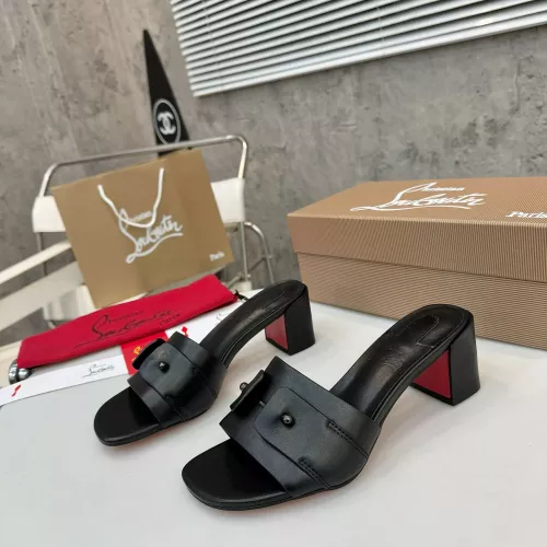 Christian Louboutin CL Slippers For Women #1319704 $96.00 USD, Wholesale Replica Christian Louboutin CL Slippers