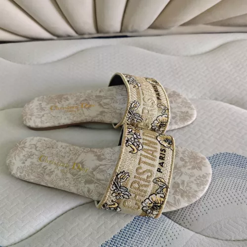 Replica Christian Dior Slippers For Women #1319713 $68.00 USD for Wholesale
