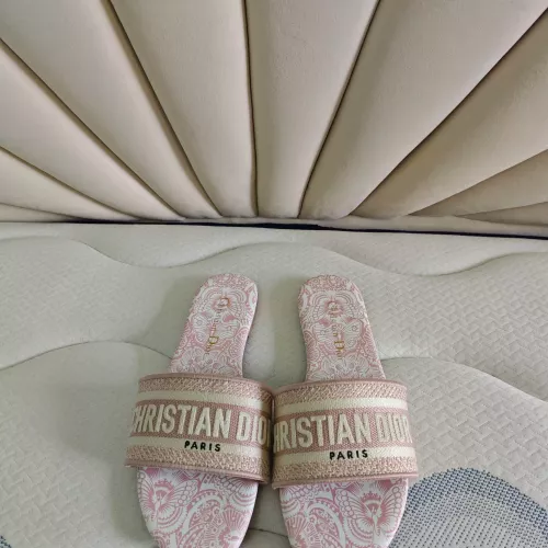 Replica Christian Dior Slippers For Women #1319717 $68.00 USD for Wholesale