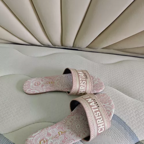 Replica Christian Dior Slippers For Women #1319717 $68.00 USD for Wholesale