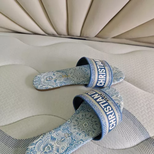 Replica Christian Dior Slippers For Women #1319723 $68.00 USD for Wholesale