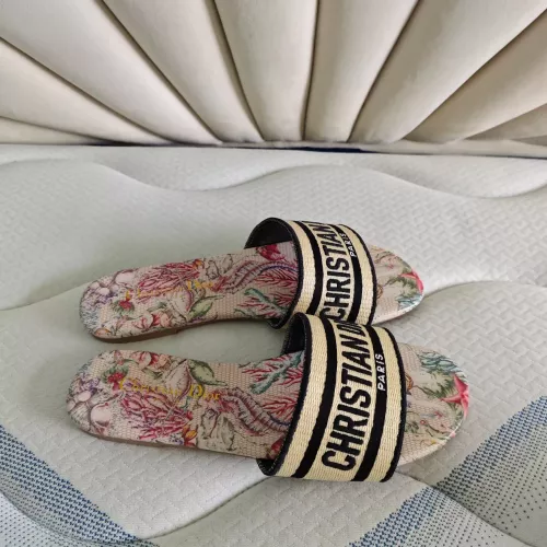 Replica Christian Dior Slippers For Women #1319726 $68.00 USD for Wholesale