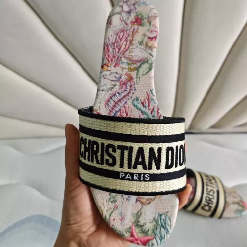 Replica Christian Dior Slippers For Women #1319726 $68.00 USD for Wholesale
