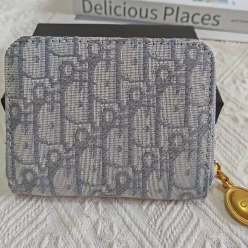 Replica Christian Dior Wallets #1319765 $27.00 USD for Wholesale