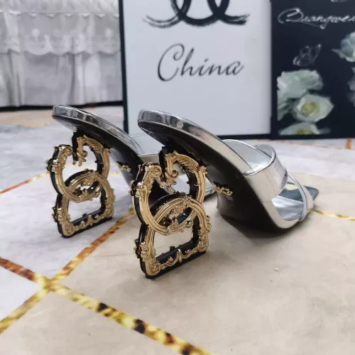 Replica Dolce & Gabbana D&G Slippers For Women #1319820 $128.00 USD for Wholesale