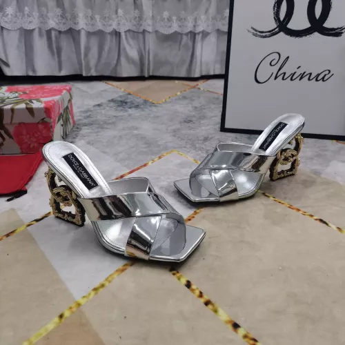 Replica Dolce & Gabbana D&G Slippers For Women #1319820 $128.00 USD for Wholesale