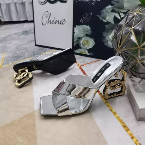 Replica Dolce & Gabbana D&G Slippers For Women #1319820 $128.00 USD for Wholesale