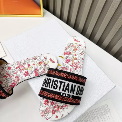 Replica Christian Dior Slippers For Women #1319828 $76.00 USD for Wholesale