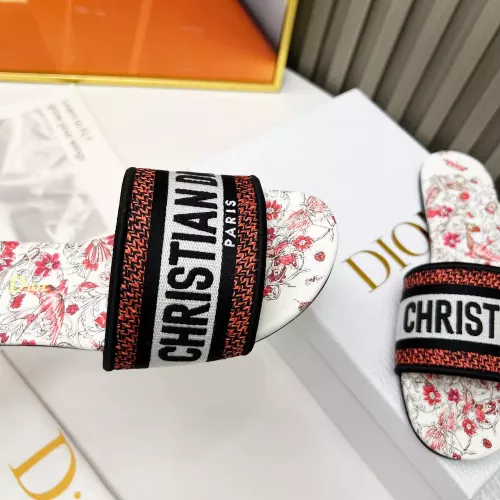 Replica Christian Dior Slippers For Women #1319828 $76.00 USD for Wholesale