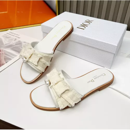 Christian Dior Slippers For Women #1319832 $82.00 USD, Wholesale Replica Christian Dior Slippers