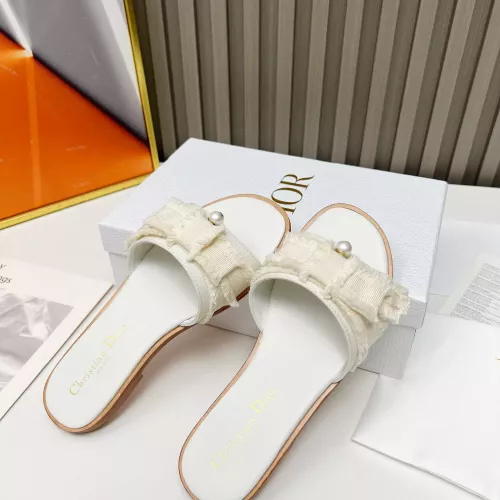 Replica Christian Dior Slippers For Women #1319832 $82.00 USD for Wholesale
