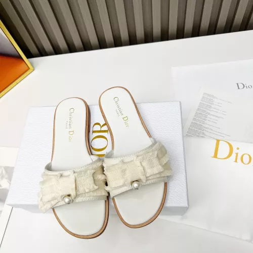 Replica Christian Dior Slippers For Women #1319832 $82.00 USD for Wholesale
