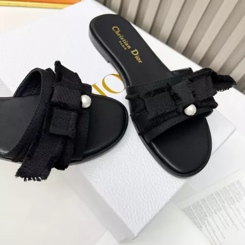 Replica Christian Dior Slippers For Women #1319834 $82.00 USD for Wholesale