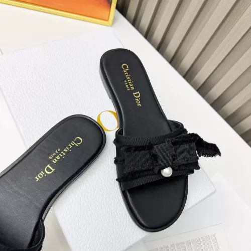Replica Christian Dior Slippers For Women #1319834 $82.00 USD for Wholesale