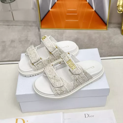 Christian Dior Slippers For Women #1319846 $92.00 USD, Wholesale Replica Christian Dior Slippers