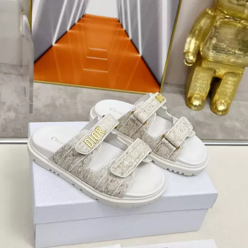 Replica Christian Dior Slippers For Women #1319846 $92.00 USD for Wholesale