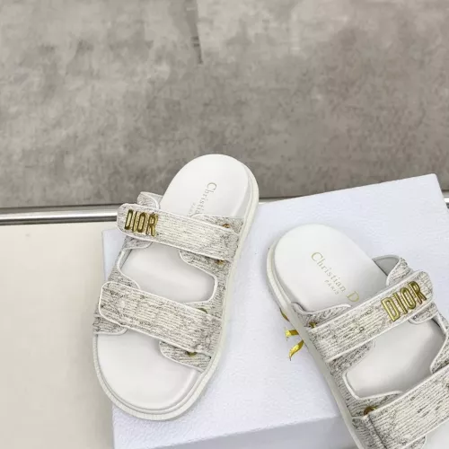 Replica Christian Dior Slippers For Women #1319846 $92.00 USD for Wholesale