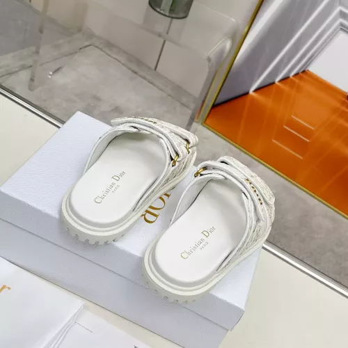 Replica Christian Dior Slippers For Women #1319846 $92.00 USD for Wholesale