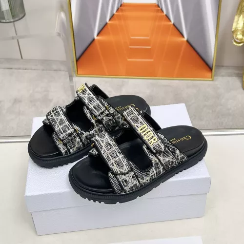 Christian Dior Slippers For Women #1319852 $92.00 USD, Wholesale Replica Christian Dior Slippers