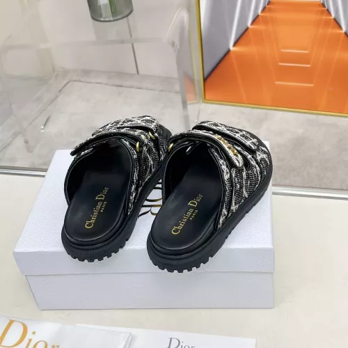 Replica Christian Dior Slippers For Women #1319852 $92.00 USD for Wholesale