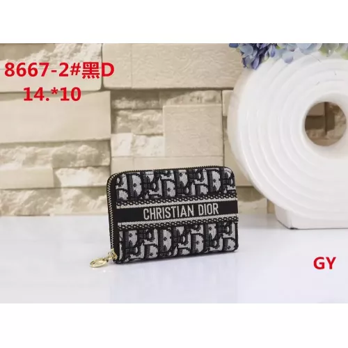 Christian Dior Wallets For Women #1319860 $17.00 USD, Wholesale Replica Christian Dior Wallets