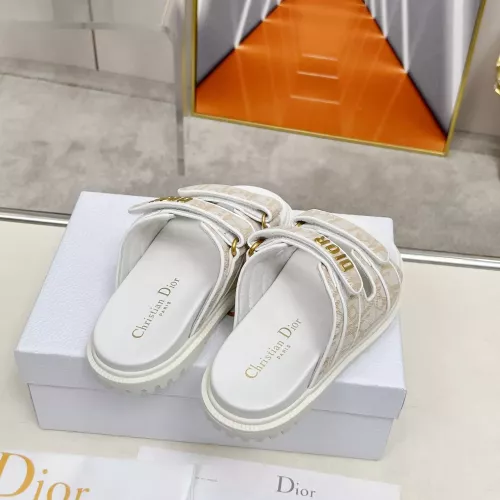 Replica Christian Dior Slippers For Women #1319870 $92.00 USD for Wholesale