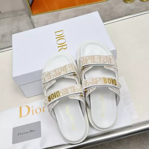 Replica Christian Dior Slippers For Women #1319870 $92.00 USD for Wholesale