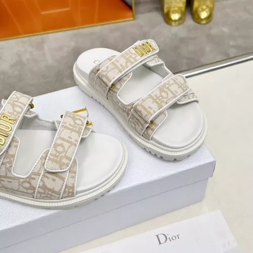 Replica Christian Dior Slippers For Women #1319870 $92.00 USD for Wholesale
