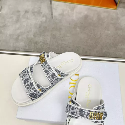 Replica Christian Dior Slippers For Women #1319872 $92.00 USD for Wholesale