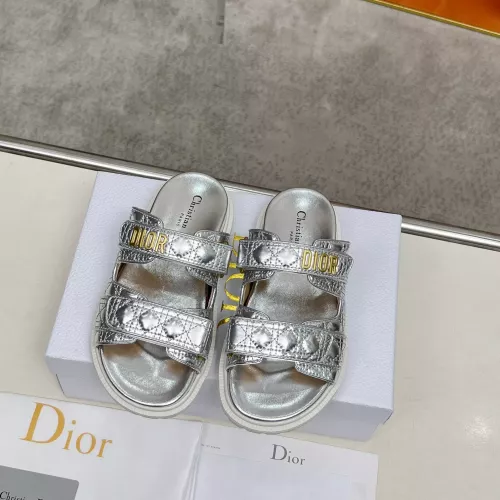 Replica Christian Dior Slippers For Women #1319879 $96.00 USD for Wholesale