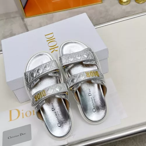 Replica Christian Dior Slippers For Women #1319879 $96.00 USD for Wholesale