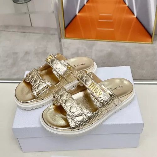 Replica Christian Dior Slippers For Women #1319880 $96.00 USD for Wholesale