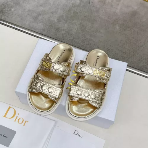 Replica Christian Dior Slippers For Women #1319880 $96.00 USD for Wholesale
