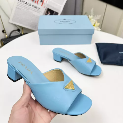 Replica Prada Slippers For Women #1319903 $85.00 USD for Wholesale